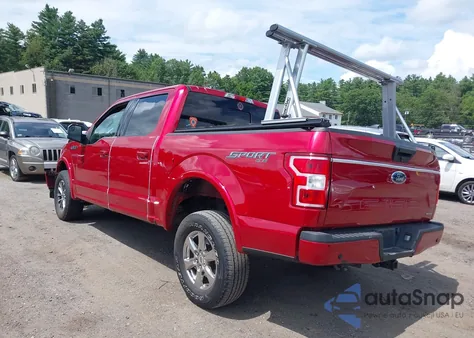 2020 Ford F-150 Xlt из США, поврежденный, VIN 1FTEW1E41LFC37622